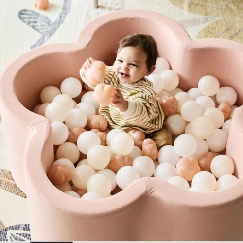 Baby and Toddler Flower Pop-Up Ball Pit with Flower Balls