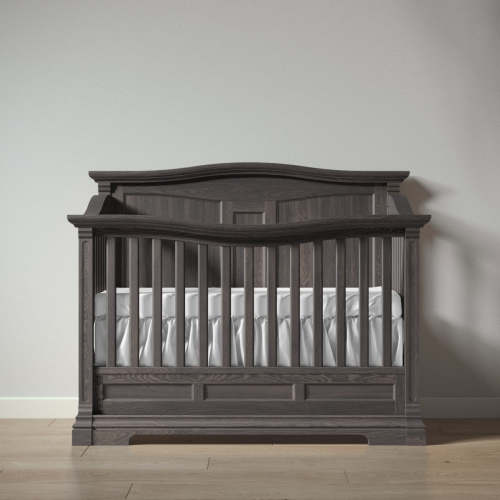 Imperio Convertible Crib / Solid Back by Romina Furniture | Baby Safe