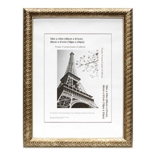Lauren Gold Poster Wall Frame, 18x24