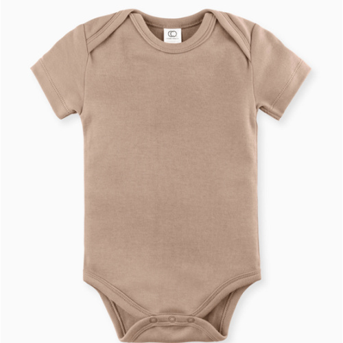 0-3 Month Organic Short Sleeve Bodysuit