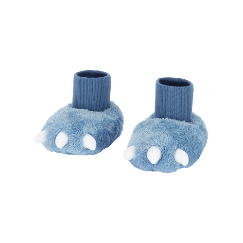 Baby Dinosaur Soft Slippers - Blue | Carter's