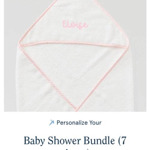 Baby Shower Bundle (7 pieces)