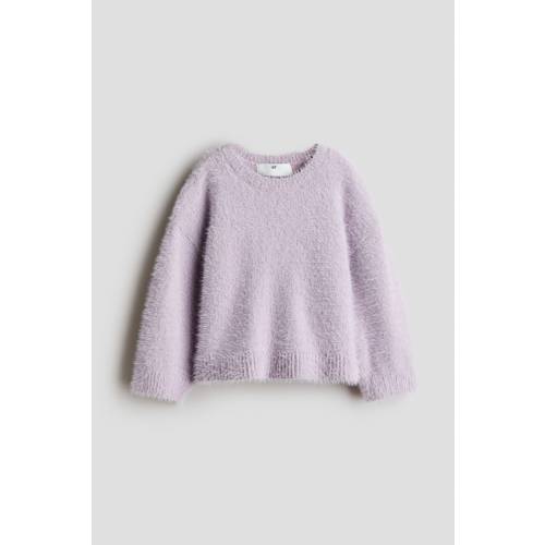 FLUFFY-KNIT SWEATER