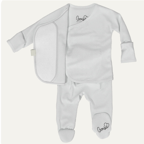 Footie - Milk – Bonsie Skin to Skin Babywear