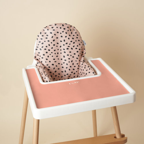 Wipeable Cushion for IKEA Antilop Highchair - Dusky Dalmatian
