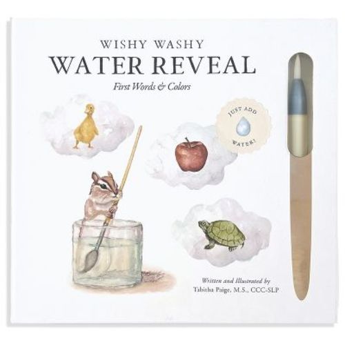 Wishy Washy (Water Reveal Edition) - (Tabitha Paige Children's Book) by Tabitha Paige (Spiral Bound)