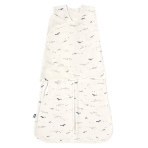 Ocean Life Cotton Swaddle | HALO