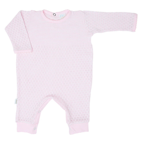 Paty Knit Romper with Pima Binding (Long Sleeve) #266LSJ – PatyInc