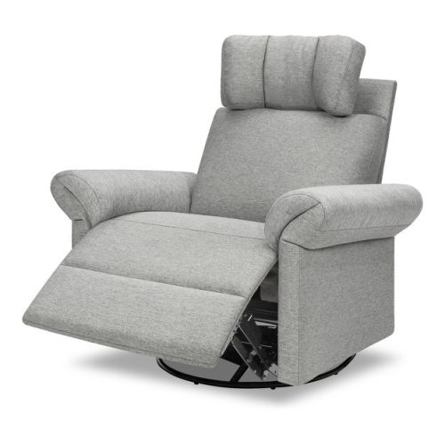 daVinci Suzy Flex Recliner and Swivel Glider with Adjustable Headrest and Armrests
