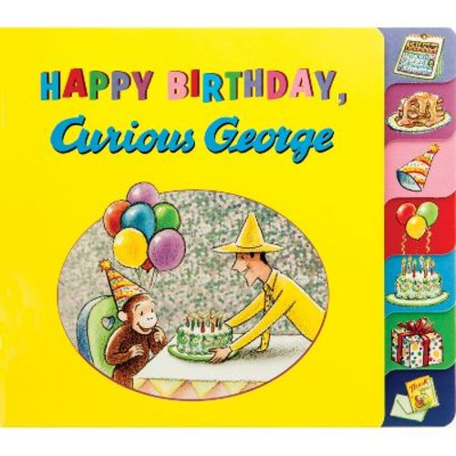 Happy Birthday, Curious George - by H A Rey (Board Book)