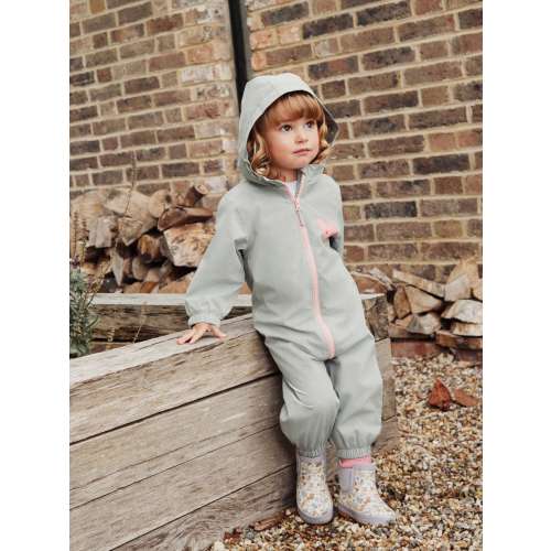Waterproof Puddle Suit in Sage Green | 6 to 9 Months