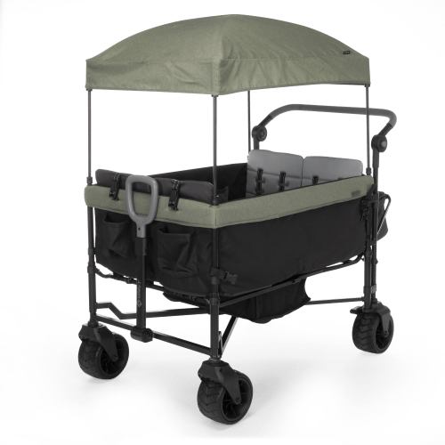 Summit Sprint Quad Wagon Stroller - Olive Haze