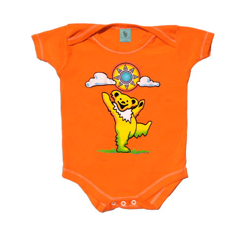 Grateful Dead Sunny Bear Baby Romper | Infant Onesie | eDeadShop