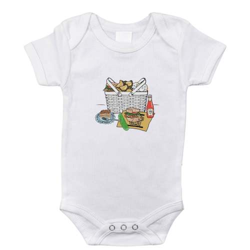 Pittsburgh Picnic Baby Onesie