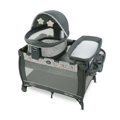 Graco Pack ‚Äòn Play Travel Dome DLX Playard, Portable Travel Bassinet