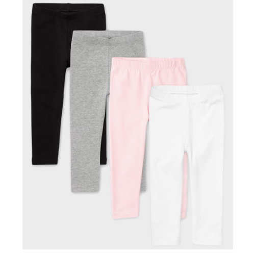 Baby And Toddler Girls Knit Leggings 4-Pack - MULTI | The Children's Place