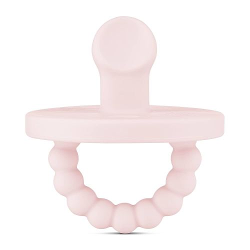 Ryan & Rose Cutie PAT Pacifier Teether (Slant, Pink)