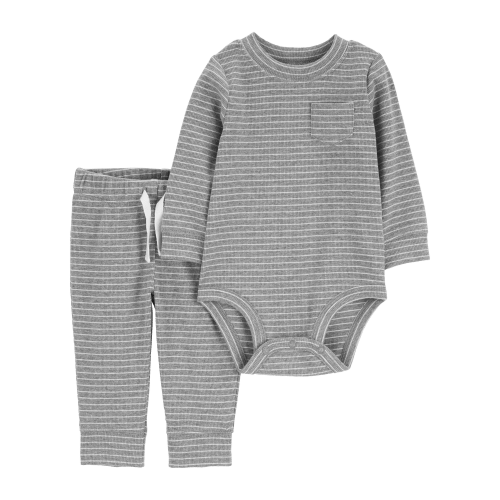 Baby 2-Piece Striped Bodysuit Pant Set - Carter's | Carter's