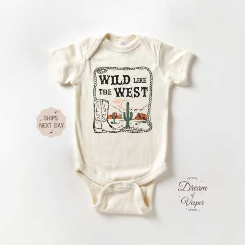 Wild Like the West Onesie