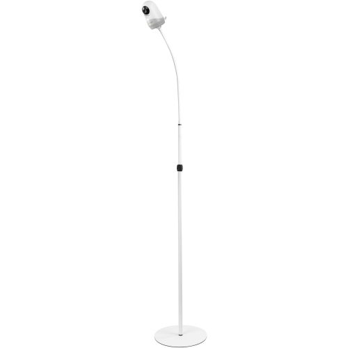 Holicfun Adjustable Floor Stand for HelloBaby HB50, HB6550, HB6558, HB65, HB66 & HB248 Baby Monitor, 52.75–66.93 in Height, Flexible Gooseneck, Weighted Stable Base