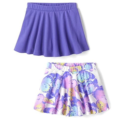 The Children's Place Baby Girls' and Toddler Stretchy Waistband Skort