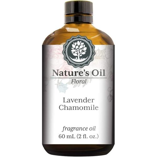 Lavender Chamomile Fragrance Oil (60ml) for Diffusers, Soap Making, Candles, Lotion, Home Scents, Linen Spray, Bath Bombs, Slime