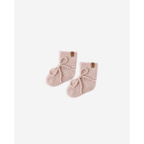 Knit Booties Natural
