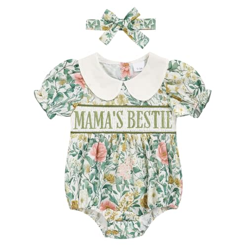 GRNSHTS Baby Girl Romper Newborn Clothes Bodysuit Jumpsuit Baby Girl Clothes Outfit 0-18M