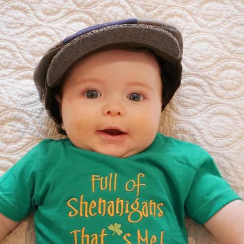Embroidered Full of Shenanigans Kid's Tee Shirt