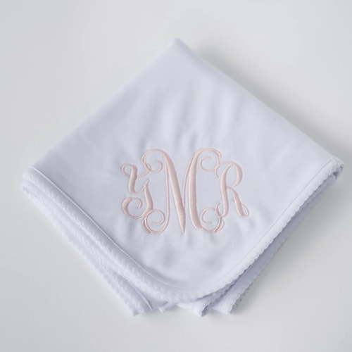 Pima Cotton Receiving Blanket