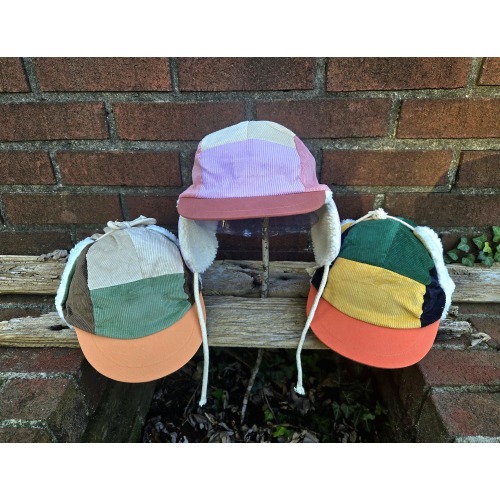 Toddler Trapper Sherpa Corduroy Hat Cap Kids Flapjack Ski