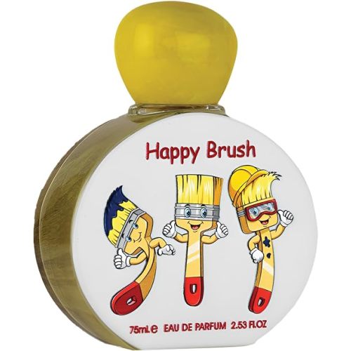 Lattafa Pride Happy Brush for Kids Eau de Parfum Spray, 2.53 Ounce / 75 ml