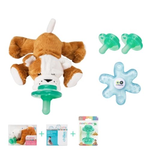 Bull Dog Shakies Pacifier Gift Set