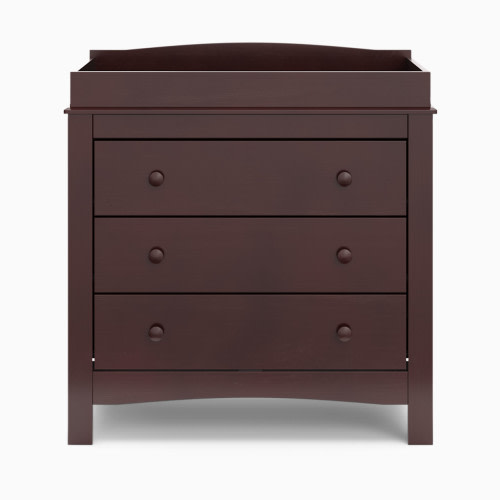 Graco Noah 3 Drawer Chest with Changing Topper - Espresso