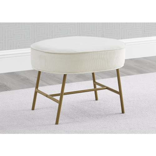 Ella Ottoman with LiveSmart Evolve Fabric