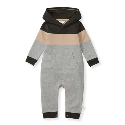 Hooded Color Blocked Jumpsuit – Burt's Bees Baby