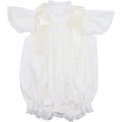 Ivory Satin Heirloom Bubble