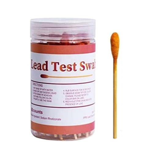 60Pcs Lead Test Swabs 30S Result Sensitive Rapid Home Lead Testing Swabs