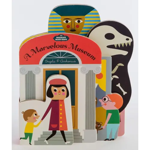 Bookscape Board Books: A Marvelous Museum: (Artist Board Book, Colorful Art Museum Toddler Book)