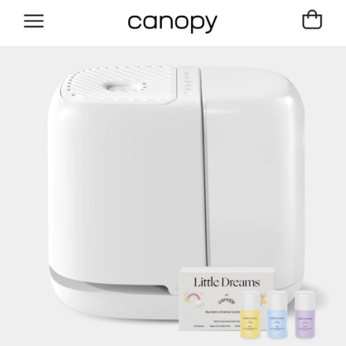 Little Dreams by Canopy | Best Humidifier for Babies - Aroma Diffuser