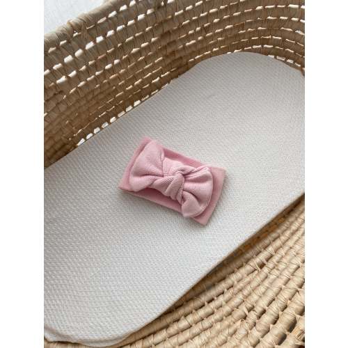 Knitted Oversized Topknot - Fairy Floss