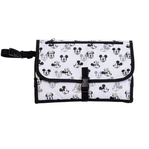 J.L. Childress Disney Baby Portable Changing Station, Mickey Minnie Ivory