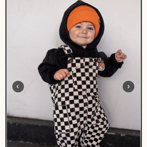 Classic Checker Overalls