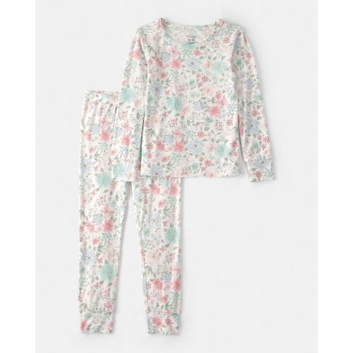 Toddler Girl Butterfly Garden PurelySoft 2-Piece Pajama Set | Carter's