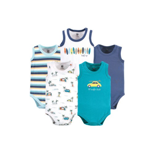 Soft Cotton Sleeveless Bodysuits