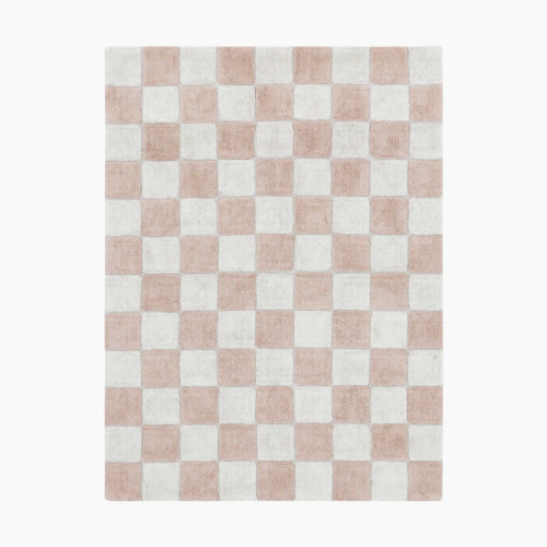 Lorena Canals Kitchen Tiles Washable Rug - Rose, 4' X 5' 3"
