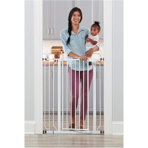 Regalo Safety 36" Extra Tall Baby Gate for Doorways & Bottom of Stairs, Pressure Mount, Toddlers & Pets, 6-24 Months, Tested & Safe for 30 Years, American Designed, American Owned