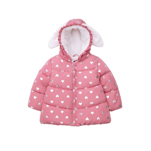 Soft Fleece Lined Bunny Puffer Jacket