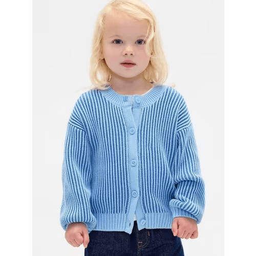 Baby & Toddler Crewneck Cardigan Sweater