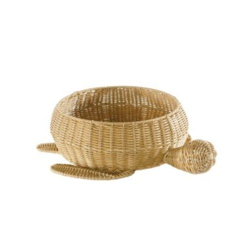 Kaplan Early Learning Turtle Washable Wicker Floor Basket